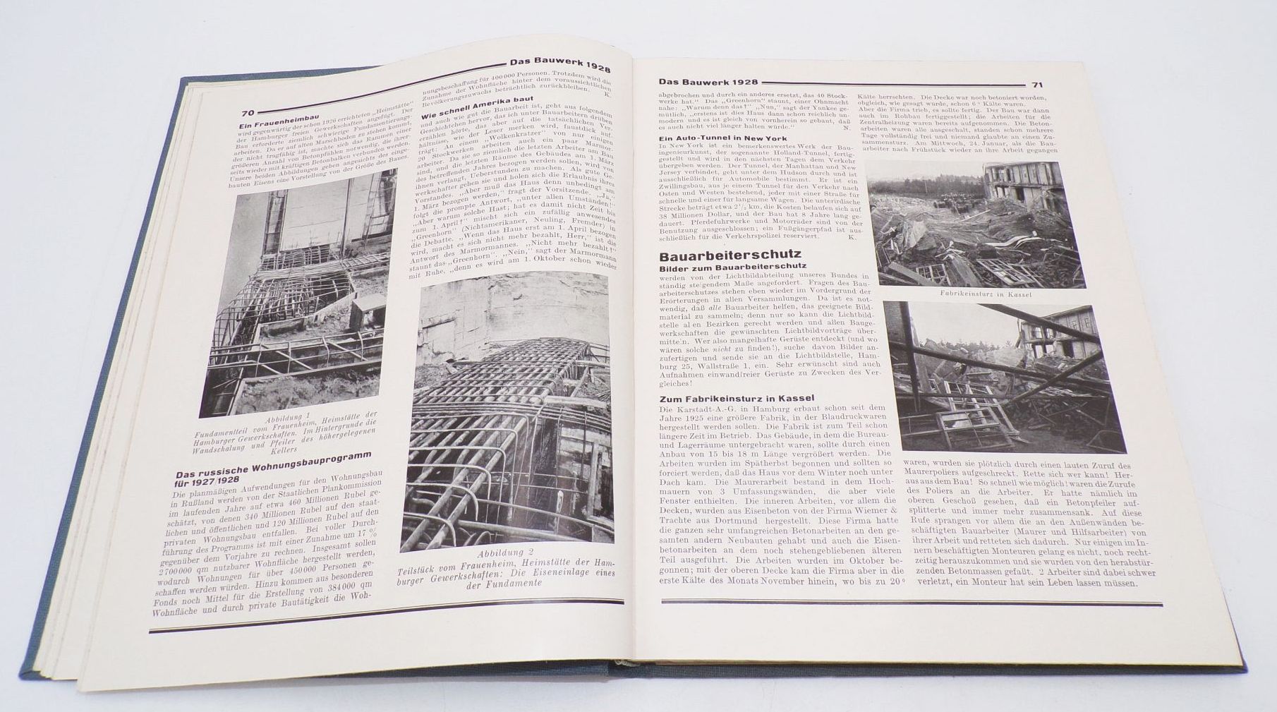 Das Bauwerk Fachblatt des deutschen Baugewerksbundes 1928 