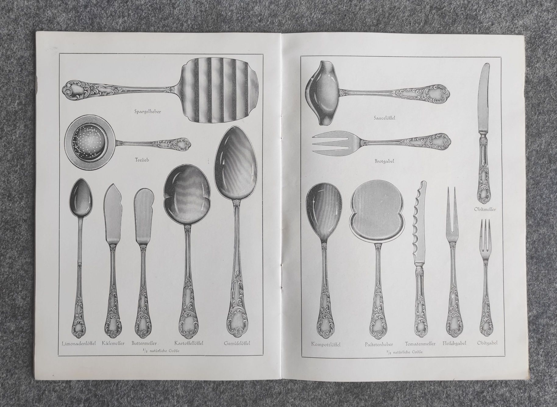 Altes Heft Ricard Wielputz Solingen Katalog Bestecke Altes Heft Ricard Wielputz Solingen Katalog Bestecke