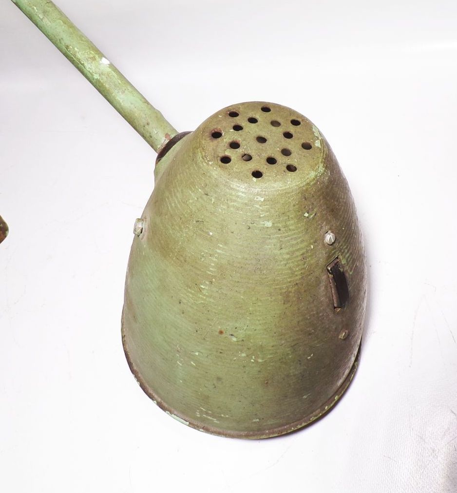 Alte Werkstattlampe Gelenklampe Grün Schalter E27 Lampe Leuchte Metalllampe 