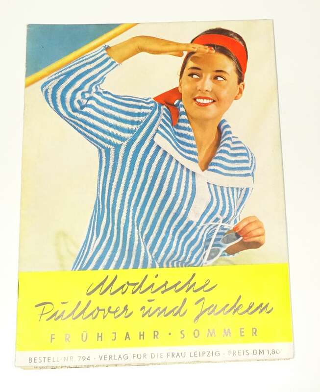 Modische Pullover und Jacken Bestell Nr 794 Frühjahr Sommer DDR Zeitschrift