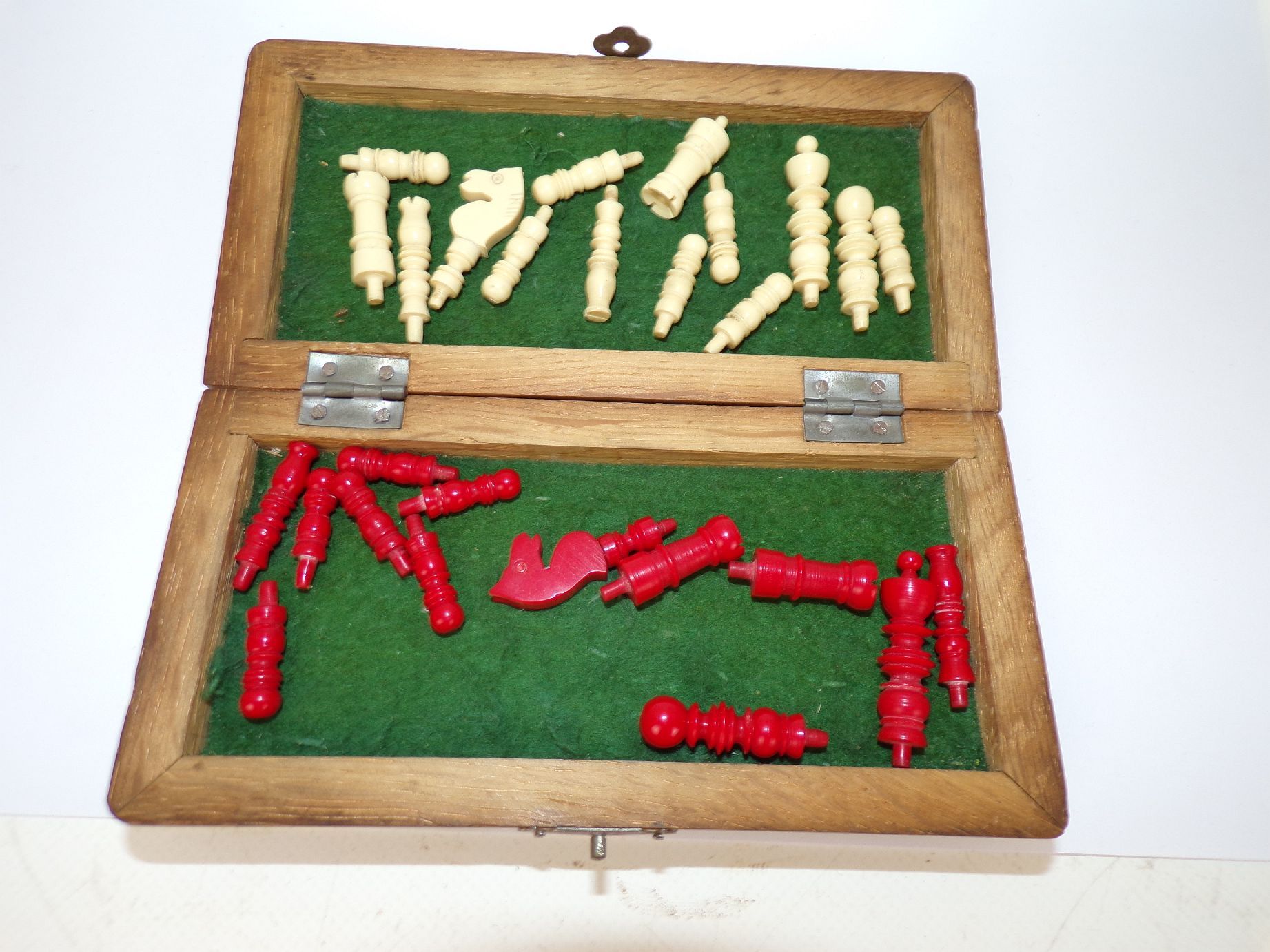 Konvolut alte Schachfiguren Schach