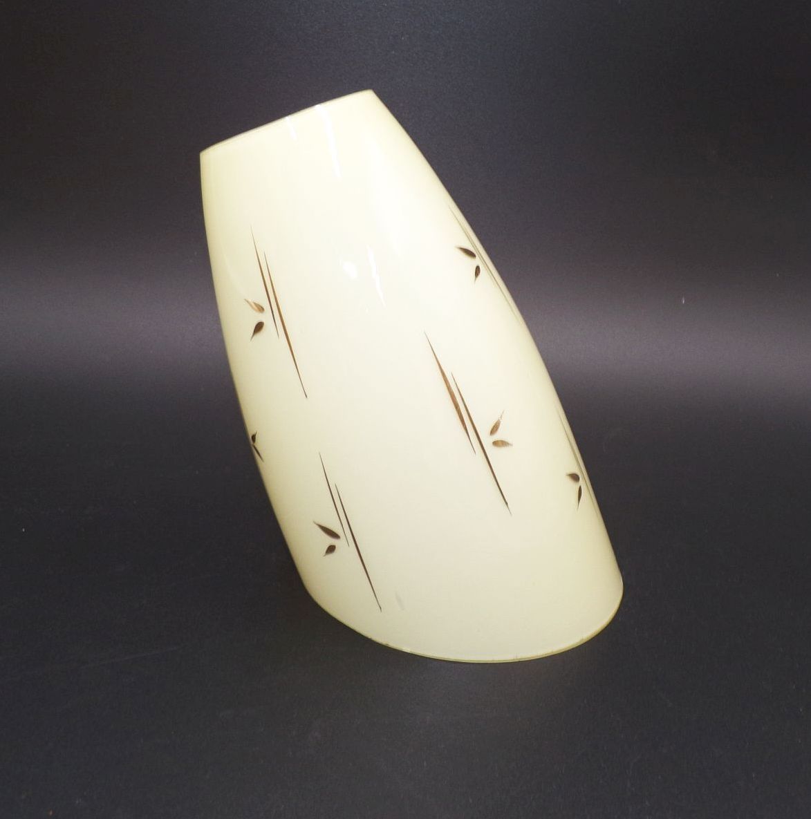Alter Glas Lampenschirm Lampenglas für Tütenlampe 2 Stück Ersatzglas 