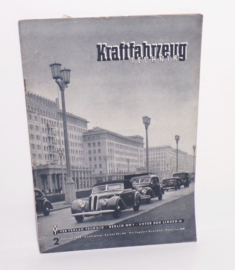 KFT Kraftfahrzeug Technik 1954 bis 1958 DDR Oldtimer Zeitschrift Auswahl