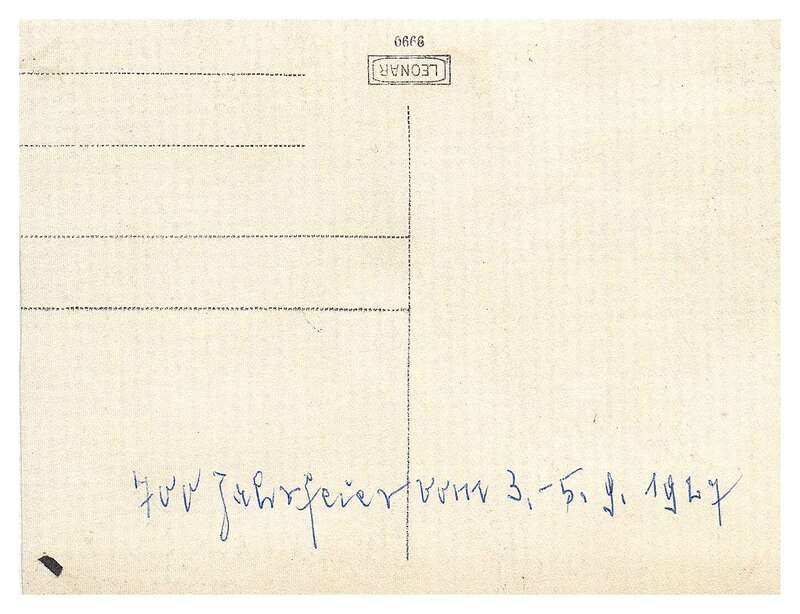 Ansichtskarte Bischofswerda Jahrfeier 4 Stück Postkarte 1927 Ansichtskarte Bischofswerda Jahrfeier 4 Stück Postkarte 1927