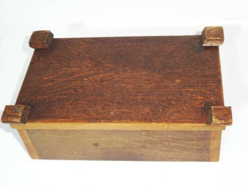 Schatulle Holz Furnier Schmuckschatulle Box Deko