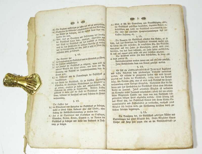 Opora Zeitschrift zur Beförderung des Obstbaues 1835 Oberlausitz