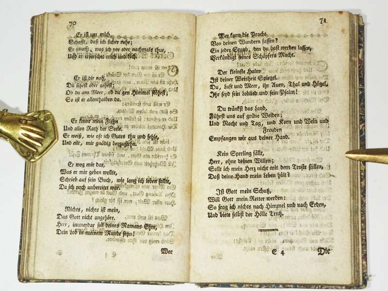 Geistliche Oden und Lieder Gellert 1793