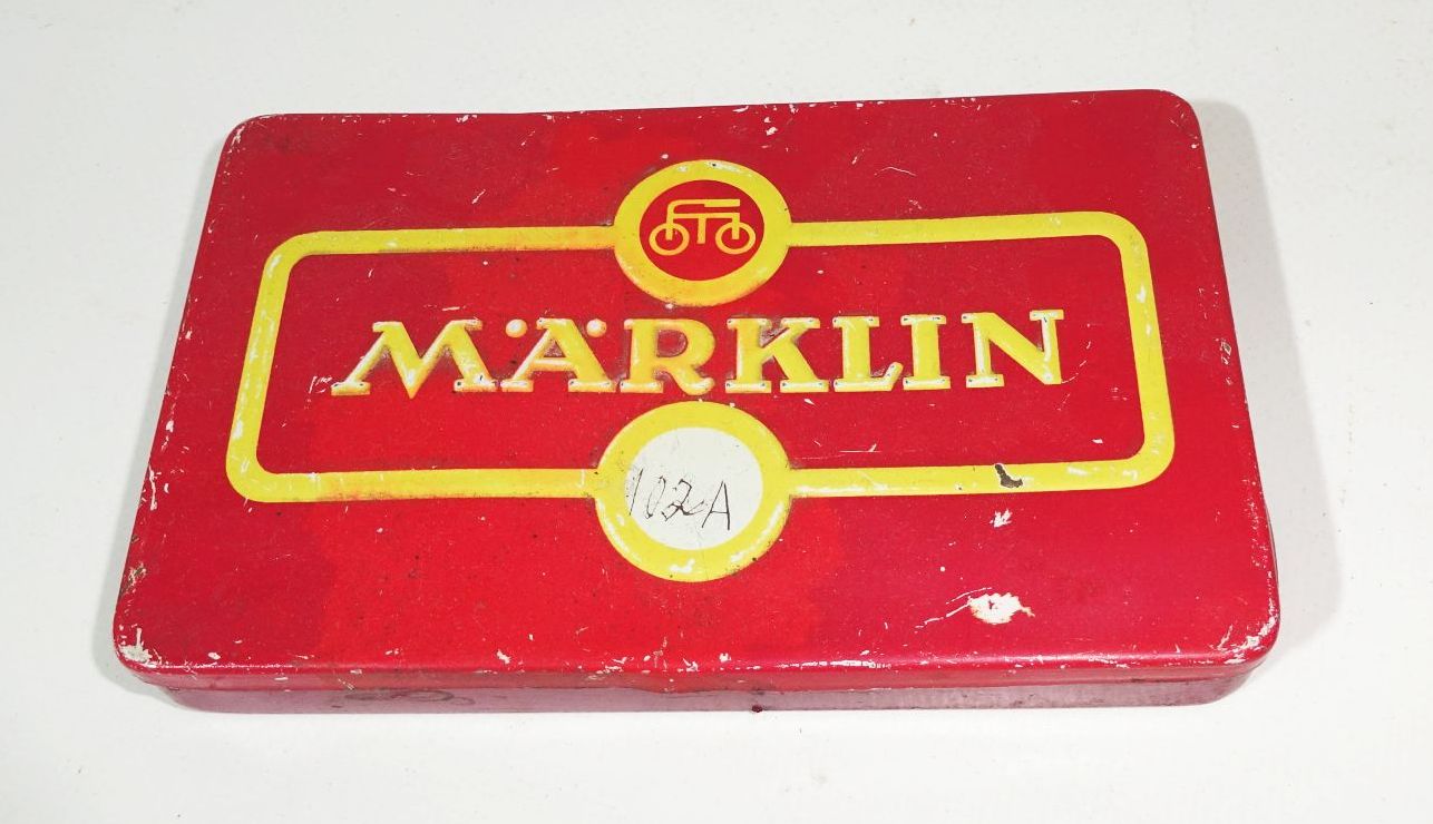 Märklin Blechdose Alt Sammler Reklame