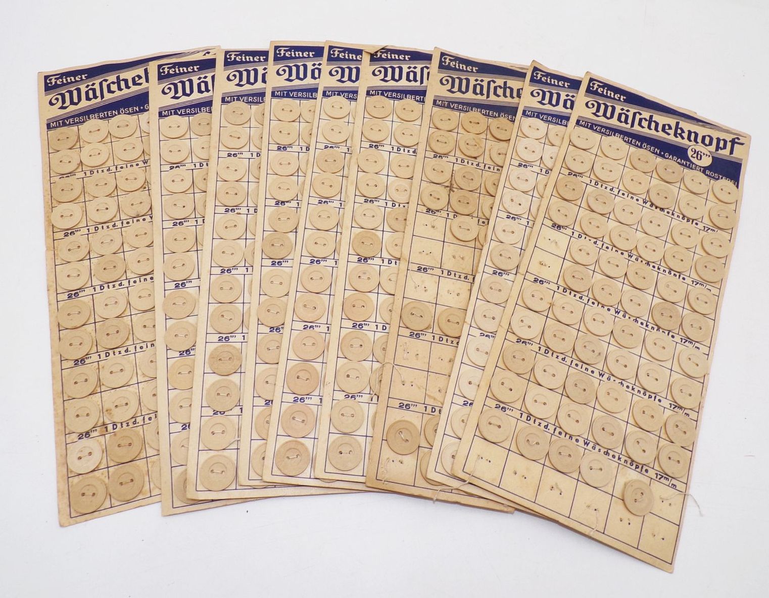 Feiner Wäscheknopf Antike Knöpfe 
