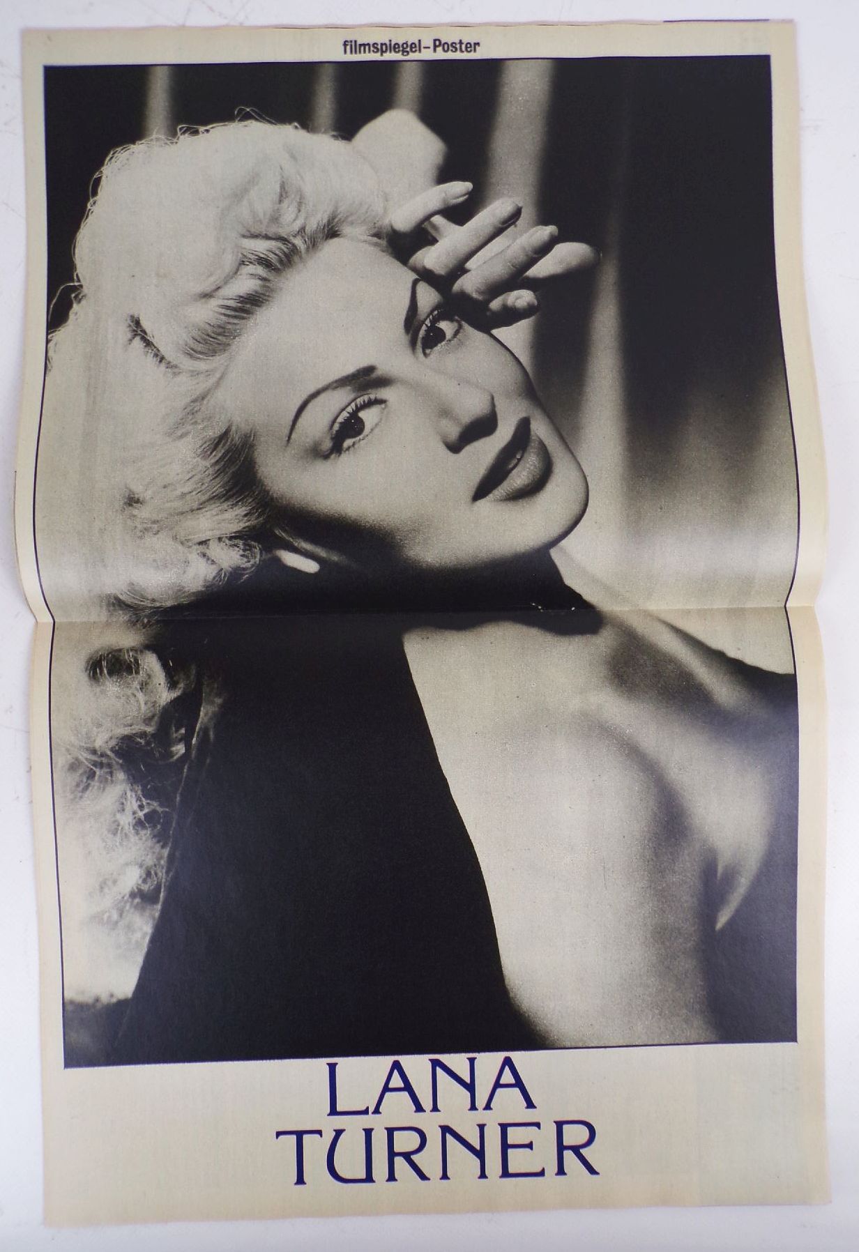 Zeitschrift Filmspiegel 3 von 1990 Senta Berger Poster von Lana Turner