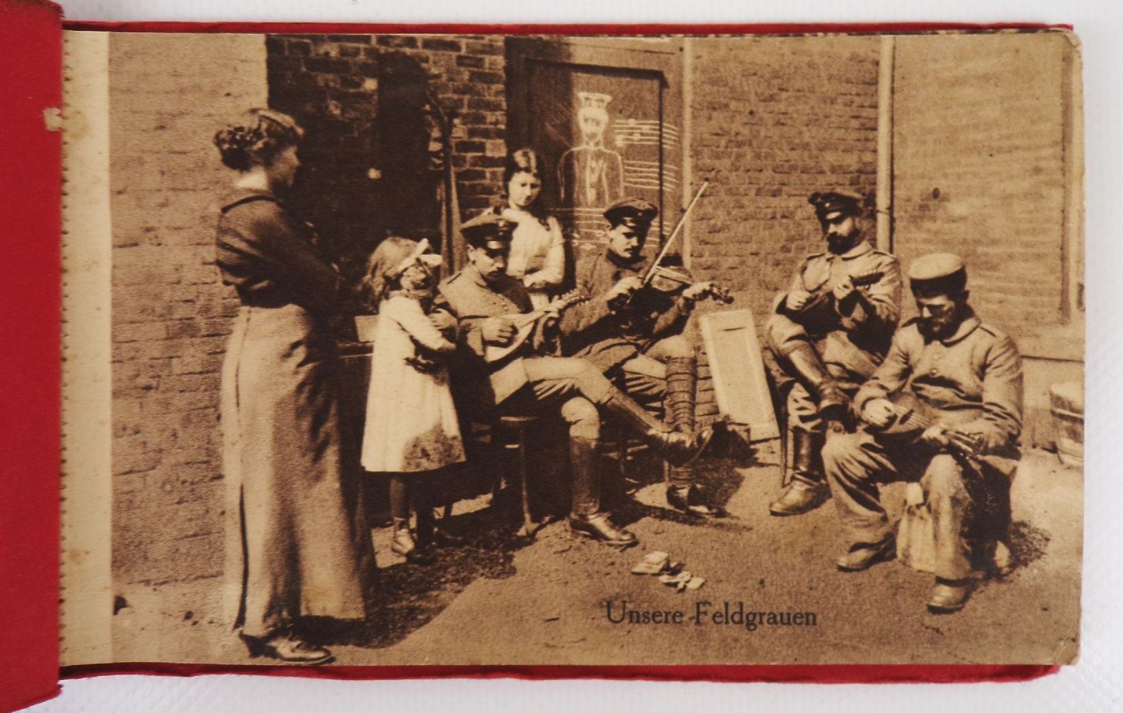 Unsere Feldgrauen 1 Weltkrieg 10 Ansichtskarten Soldaten 