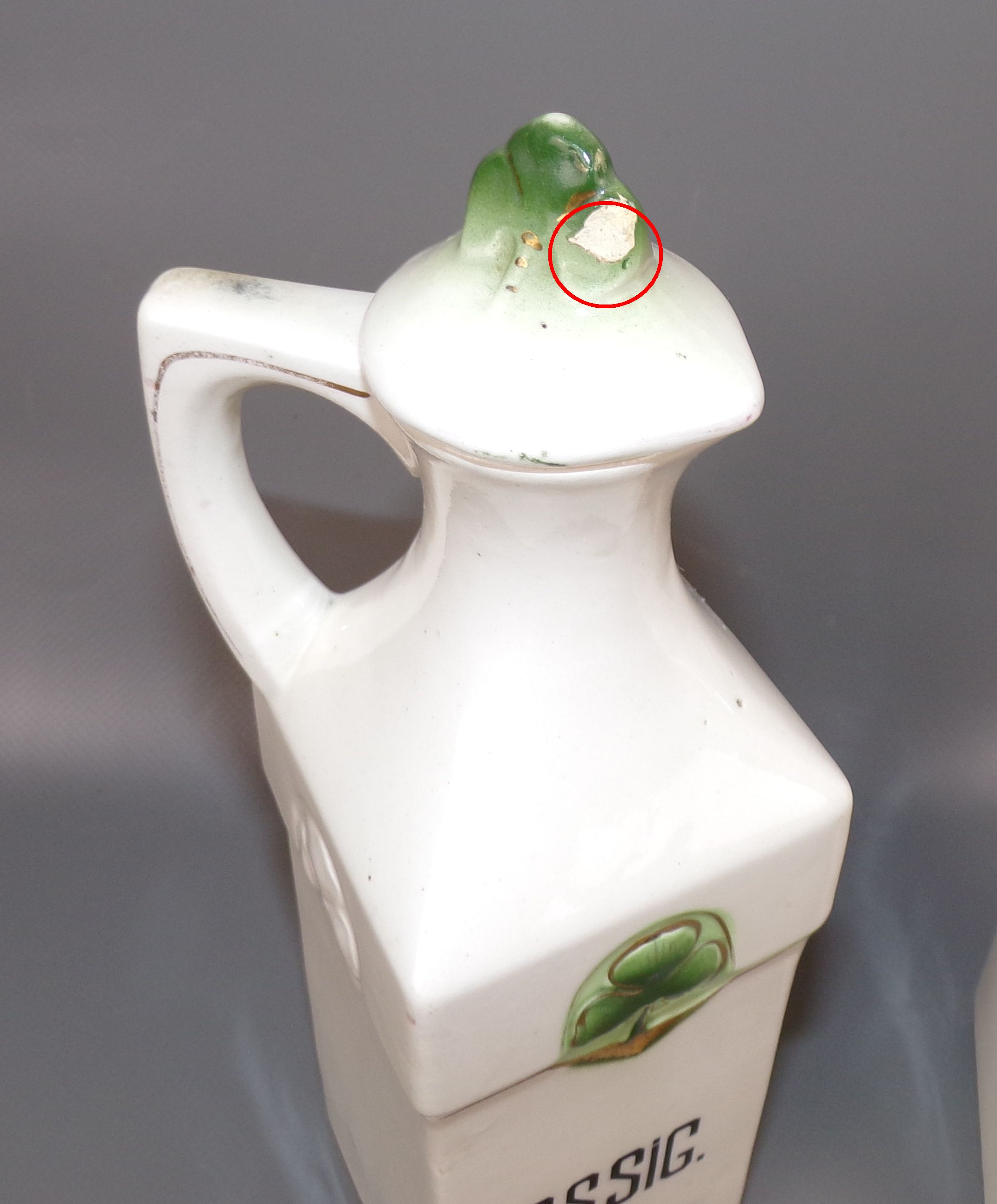 Jugendstil Gewürzdosen Set Trockenwaren Dose Rhein Porzellan Vorratsdosen