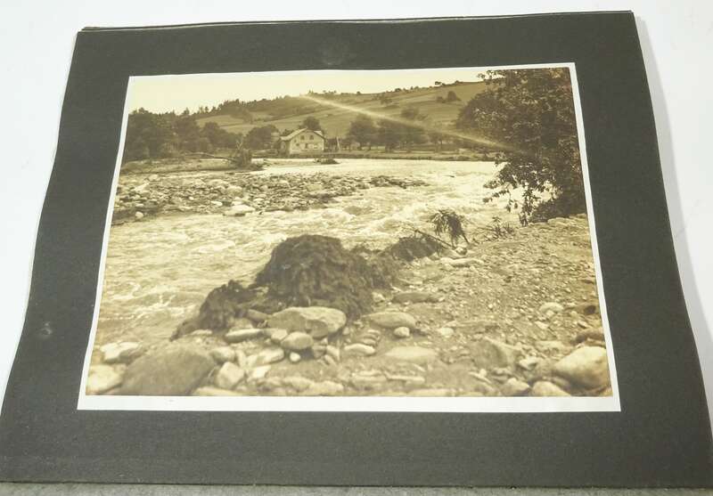 Fotoalbum Hochwasser Katastrophe wohl Bad Gottleuba - Berggießhübel 1927