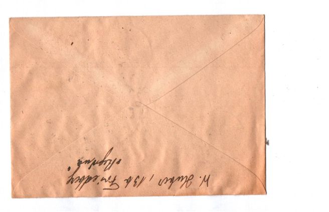 Brief Friedberg bei Augsburg 1948 Alliierte Besetzung