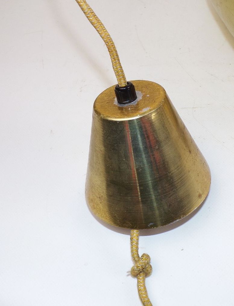 Alte Design Deckenleuchte Metall E27 DDR Deko Lampe Pendelleuchte