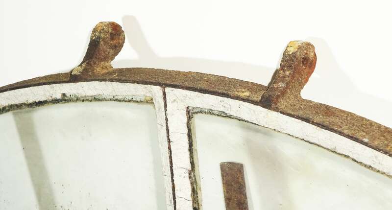 Altes Fenster Gusseisen Sprossenfenster Vintage Deko 