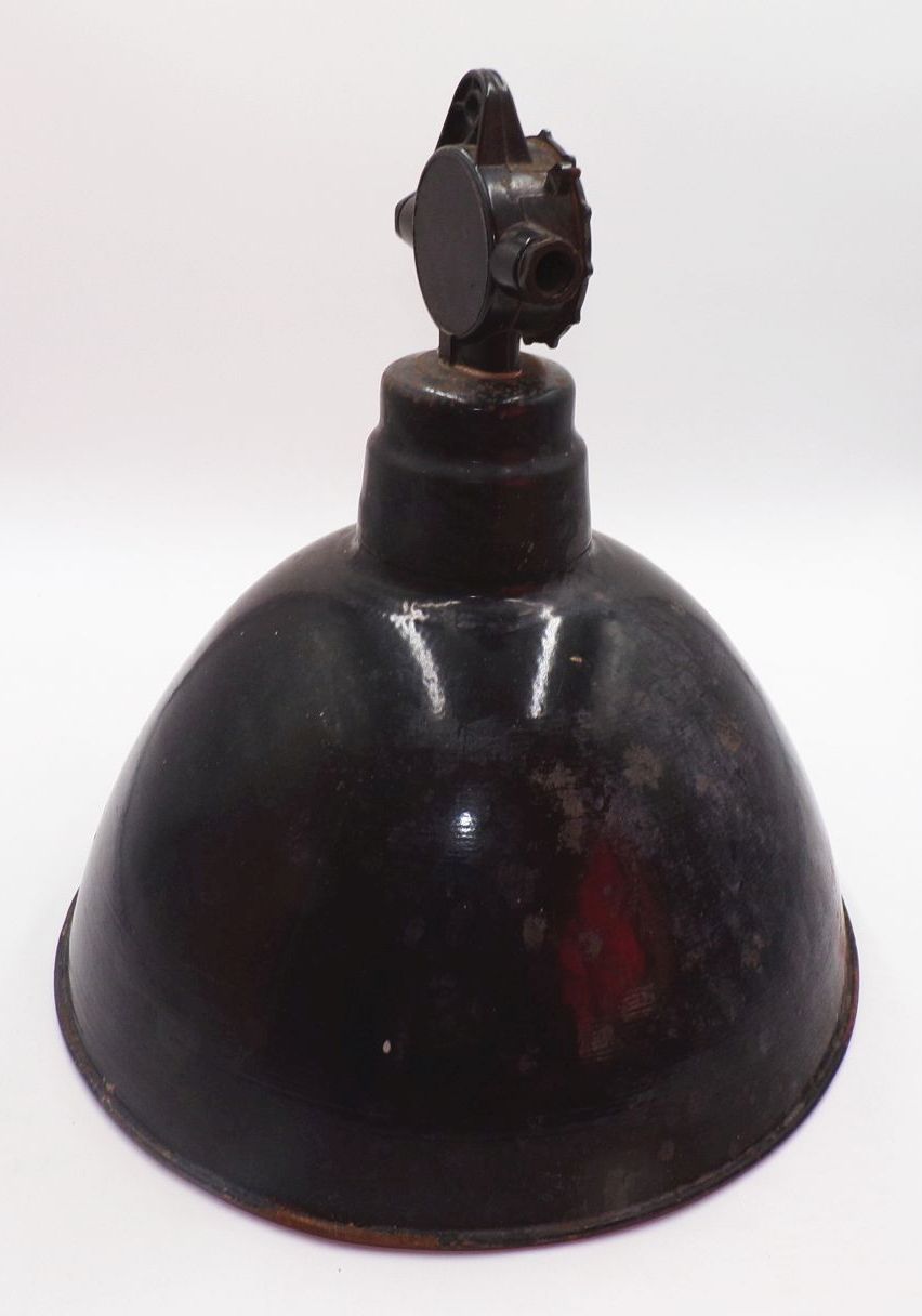 Alte Email Fabriklampe Loft Industrie Design Schwarz Alte Email Fabriklampe Loft Industrie Design Schwarz