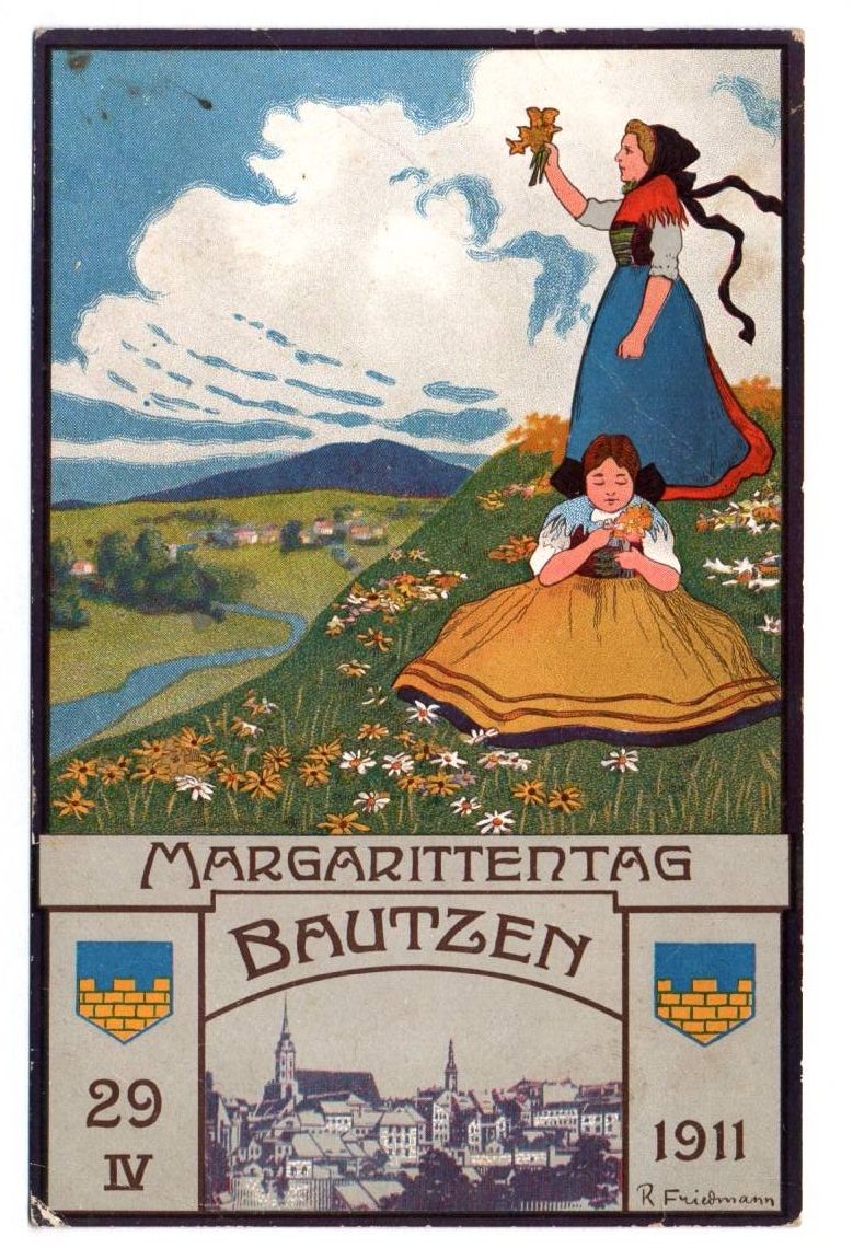 Ak Margarittentag Bautzen 1911 R Friedmann 