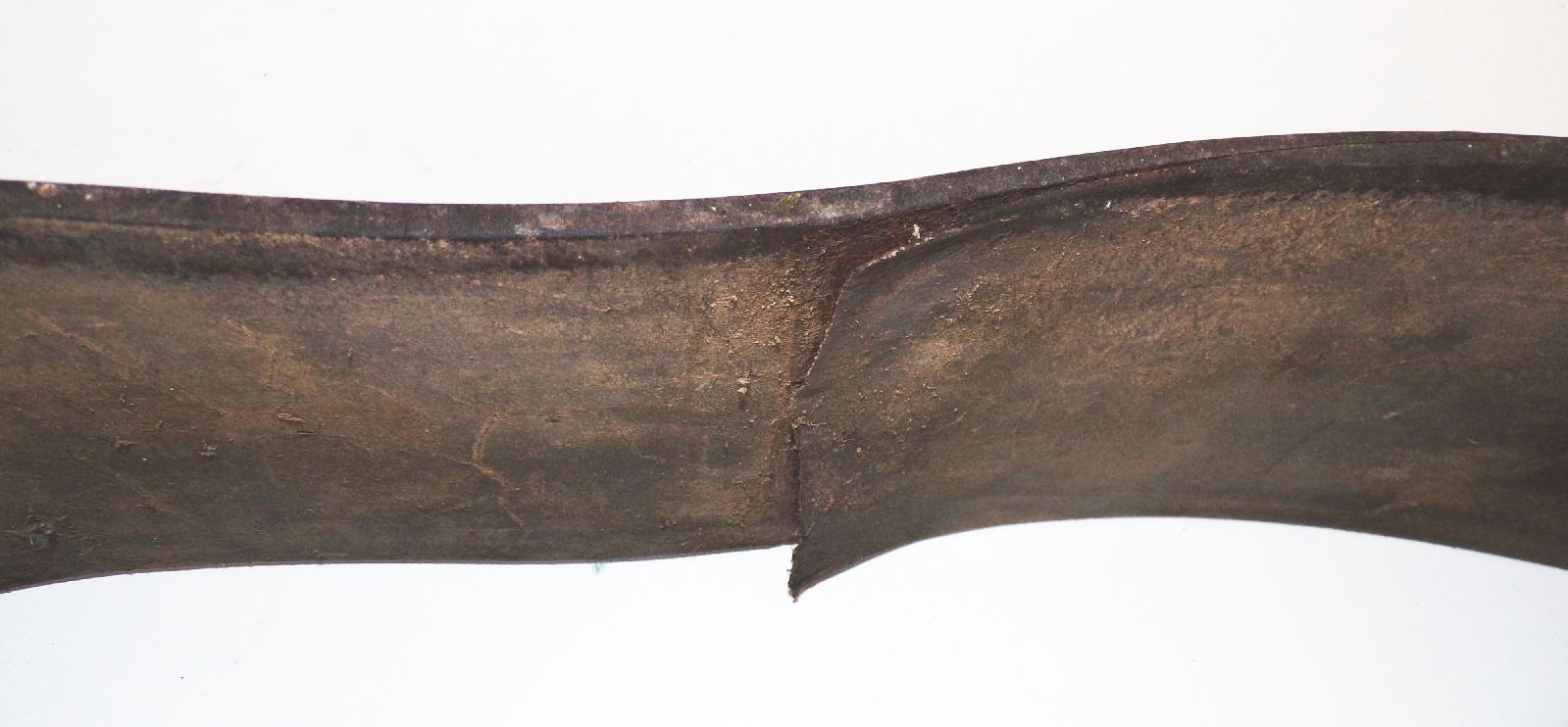 Alter Lederriemen Transmission Riemen Leder Antriebsriemen 