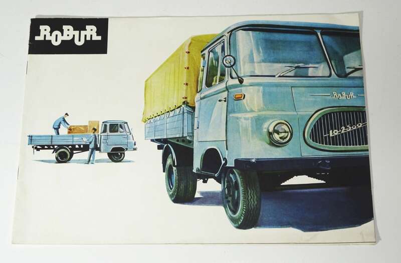 Broschüre Robur LO 2500 Frontlenker Export DDR 1969 Original