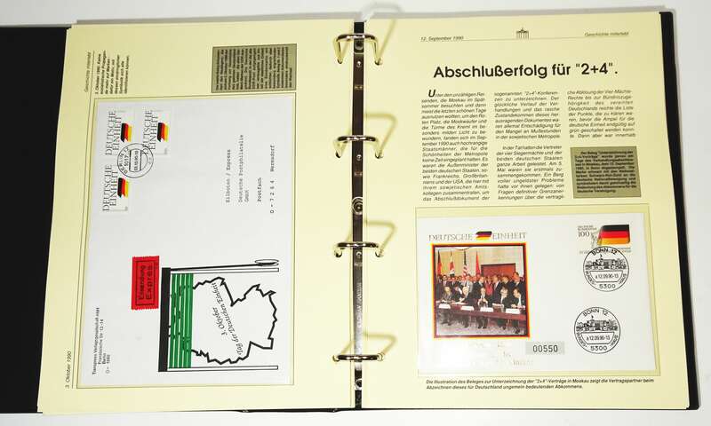Geschichte miterlebt Briefe Album Schuber 1990
