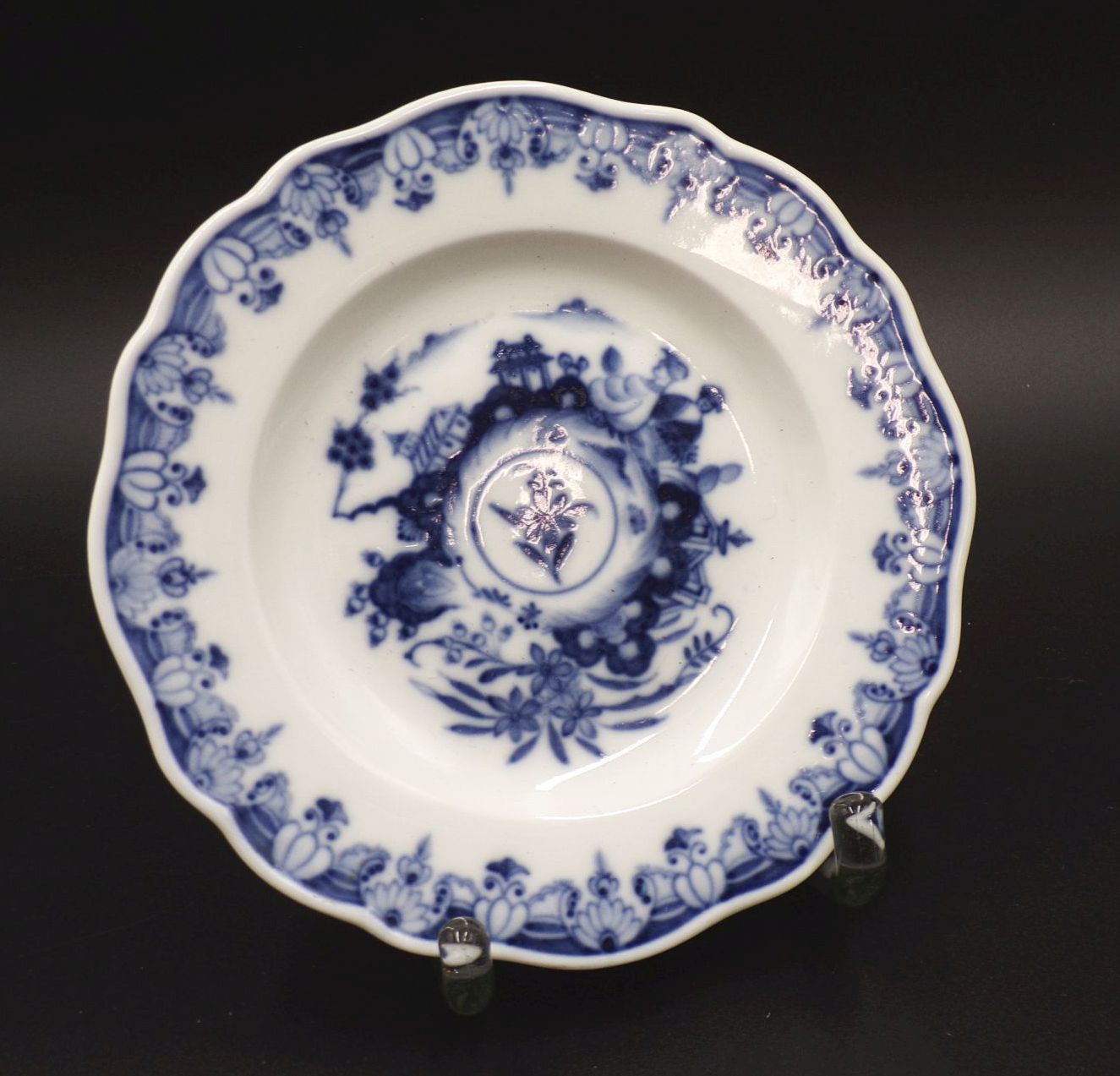 Alte Meissen Teller Asiatisches Motiv um 1924 Durchmesser 16 cm