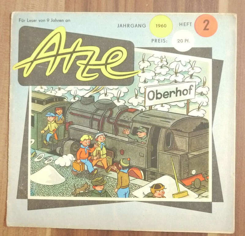 DDR Atze Comic Oberhof Heft 2 Jahrgang 1960