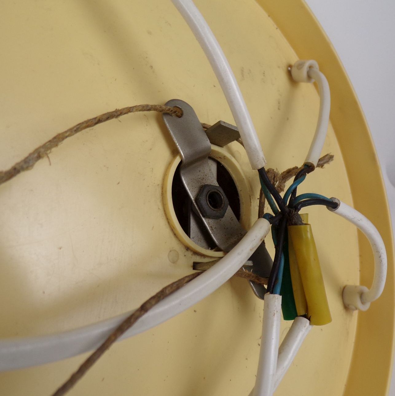 Alte Kaskadenlampe 5er Deckenleuchte Pendellampe 1970er Rund Alte Kaskadenlampe 5er Deckenleuchte Pendellampe 1970er Rund