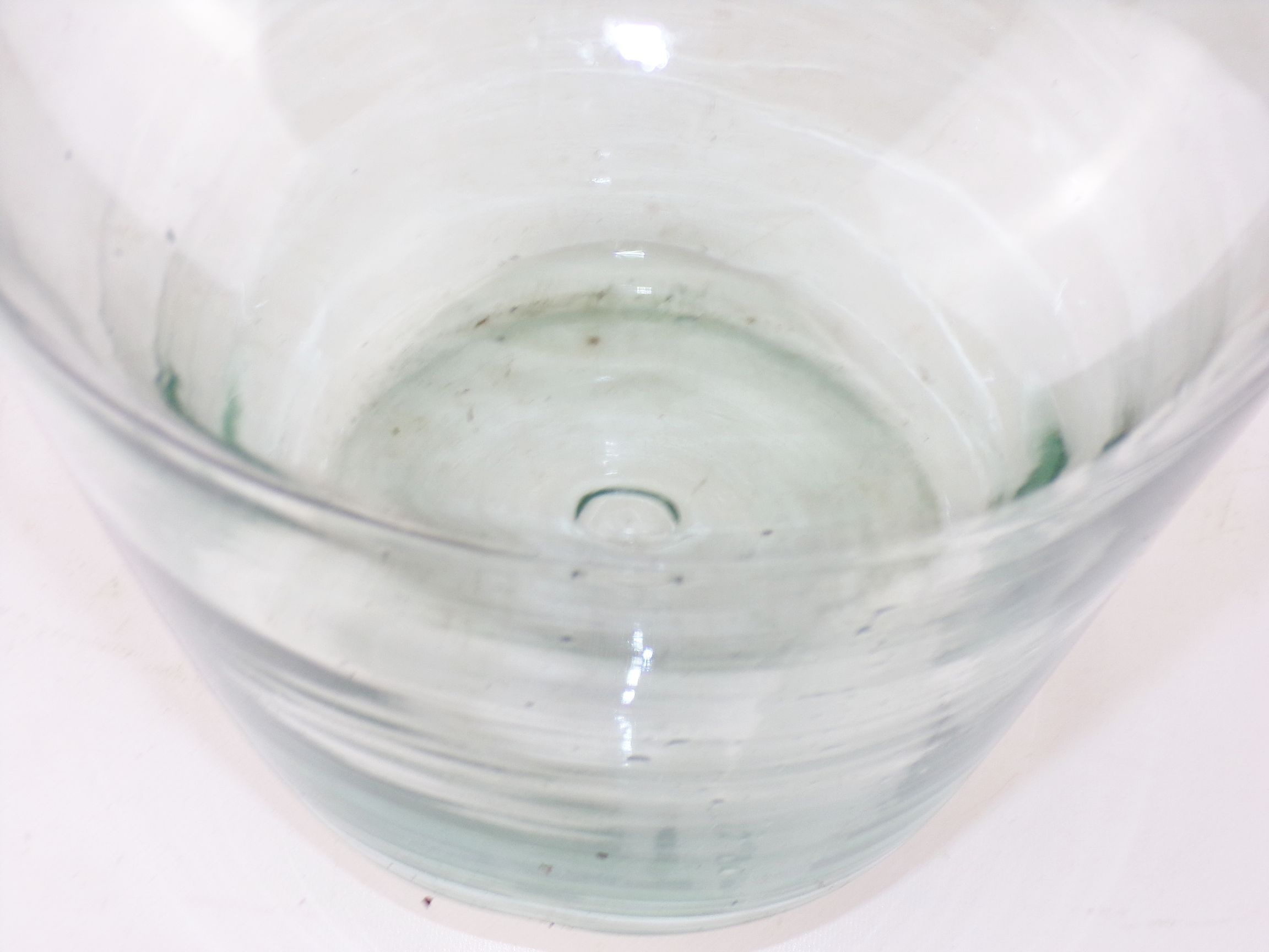 Alte Apotheker Glasflasche Glasballon Essenz Flasche Weinballon Deko