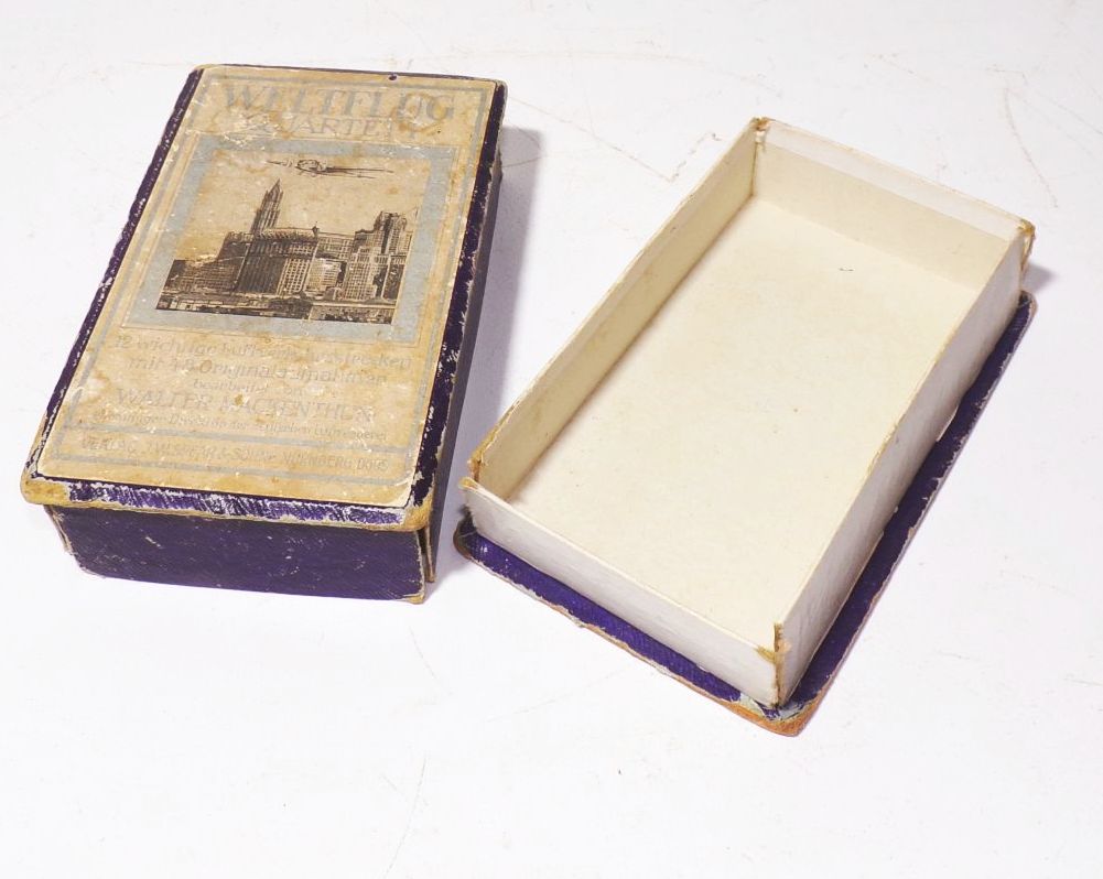 Spear Weltflug Quartett Walter Mackenthun 1930er 