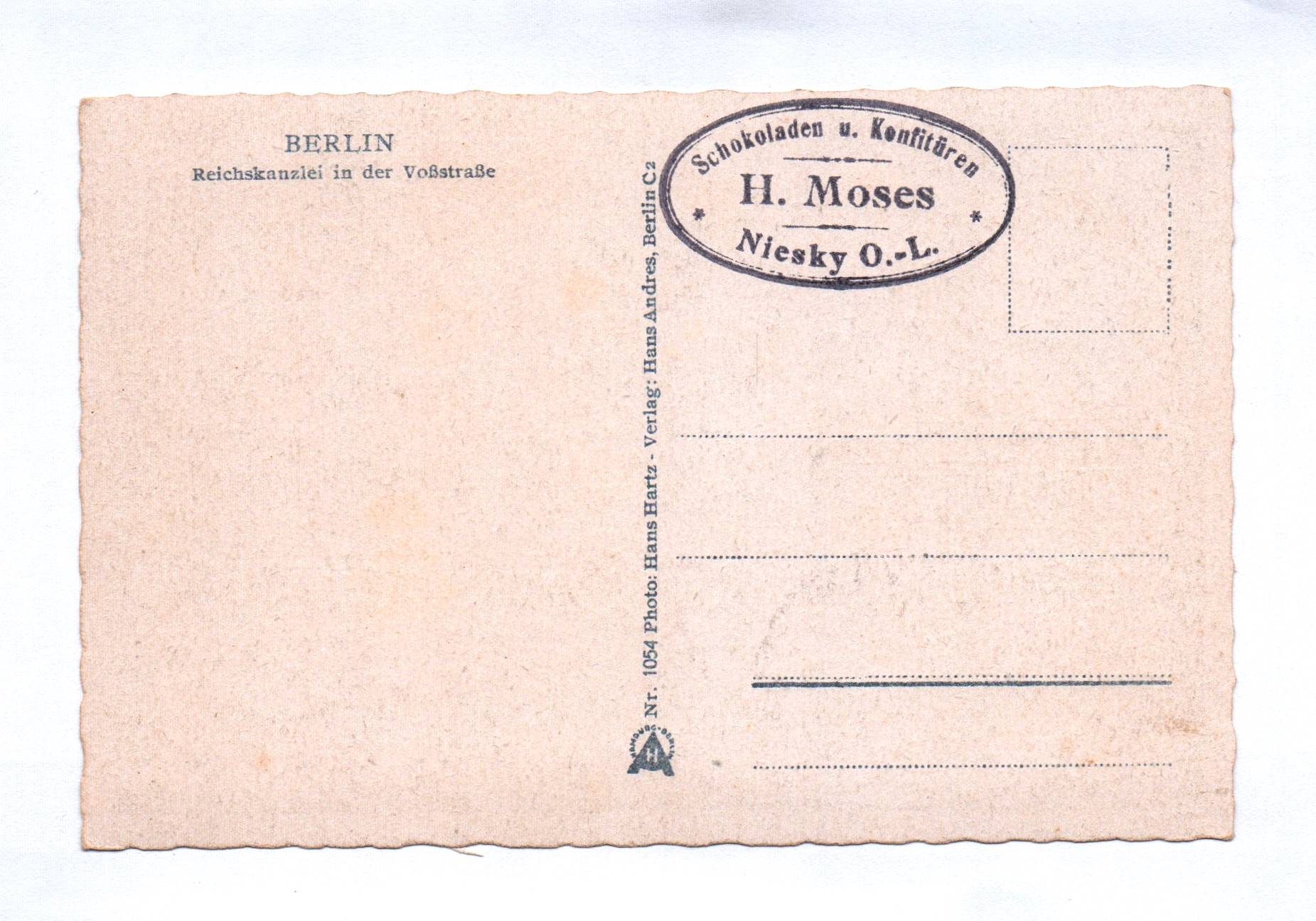 Ak Berlin Reichskanzlei in der Voßstraße 2 Wk