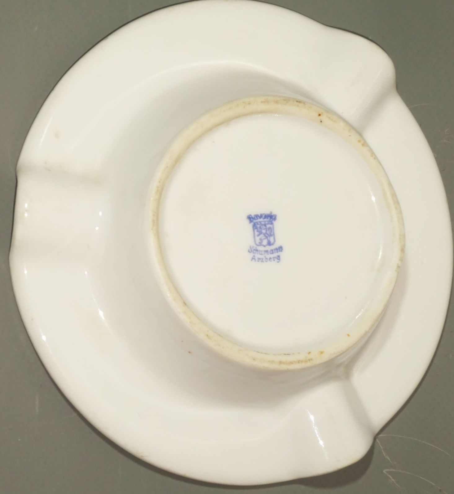 Zuban Zigaretten Porzellan Aschenbecher 1930er 