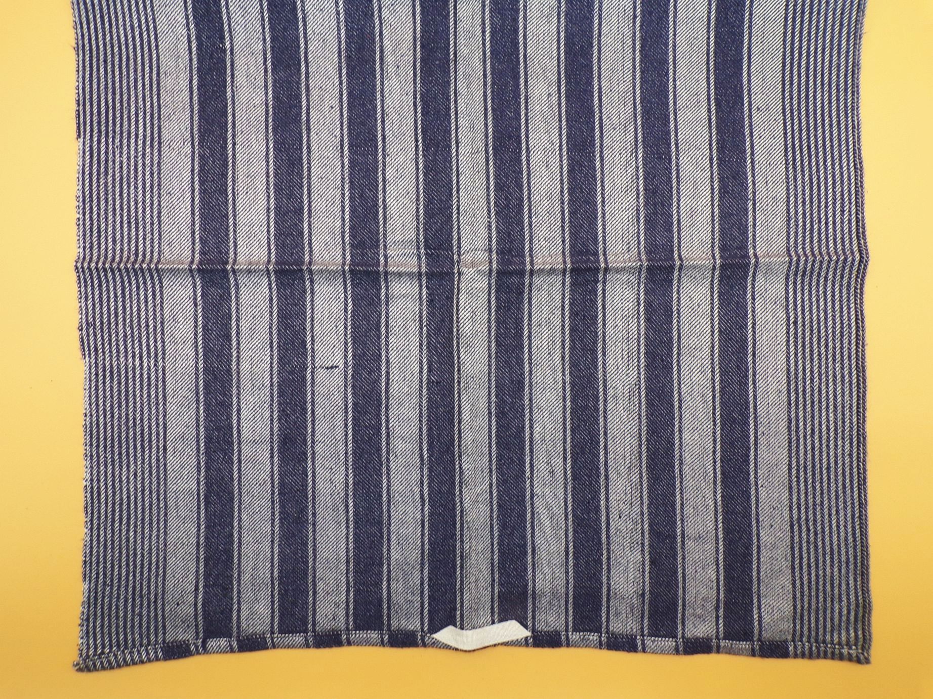 2 x altes Handtuch blau weiss Vintage Grubentuch Werkstatttuch DDR 2 x altes Handtuch blau weiss Vintage Grubentuch Werkstatttuch DDR