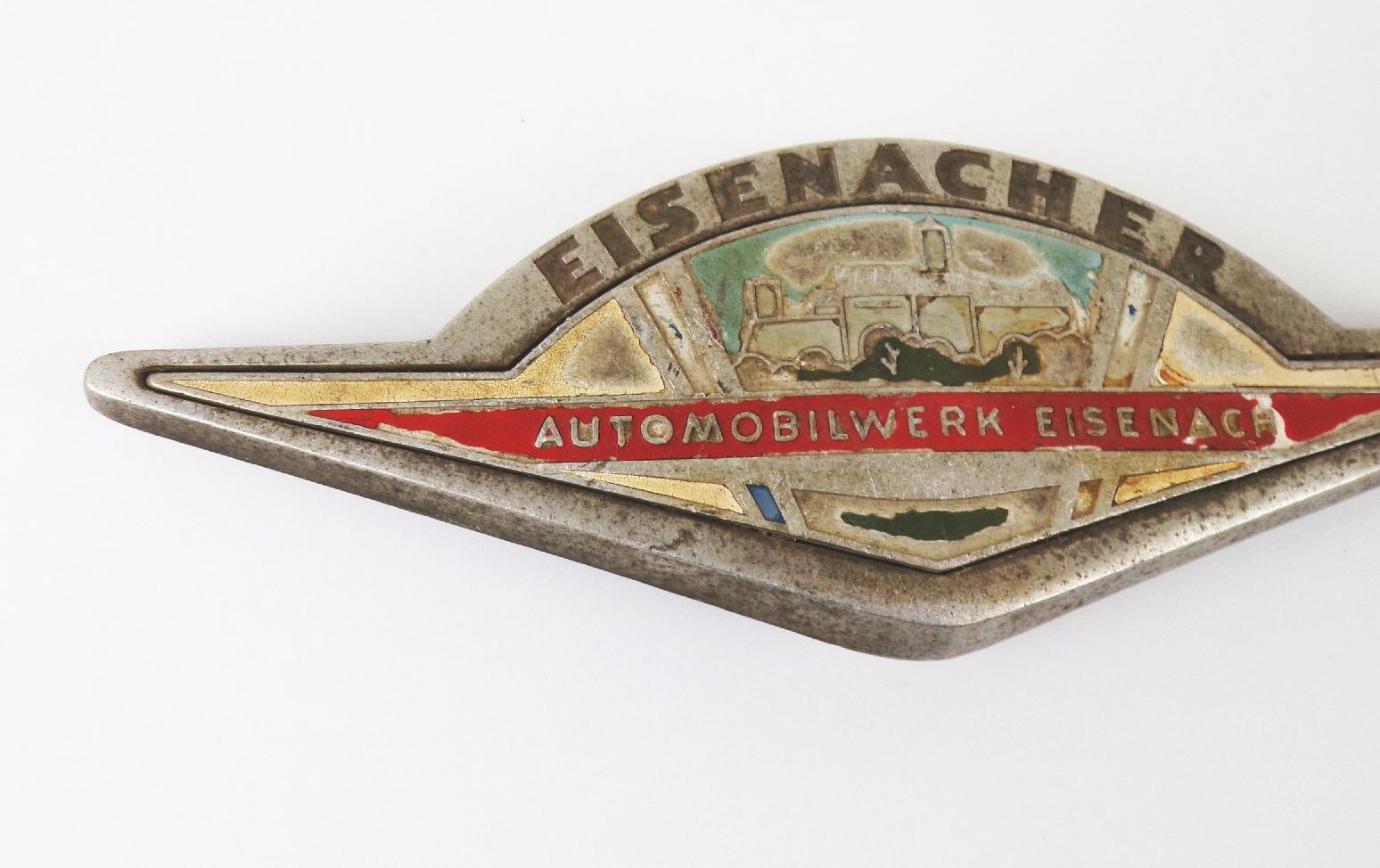 Wartburg Emblem Automobilwerk Eisenach VEB Oldtimer Haubenemblem Wartburg Emblem Automobilwerk Eisenach VEB Oldtimer Haubenemblem