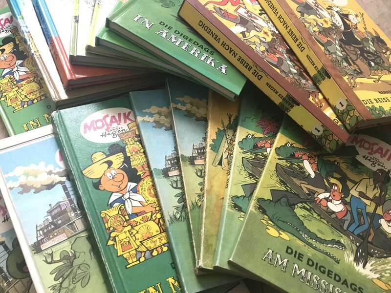 Mosaik Bücher und Hefte 60er bis 90er Comic DDR bis 1996