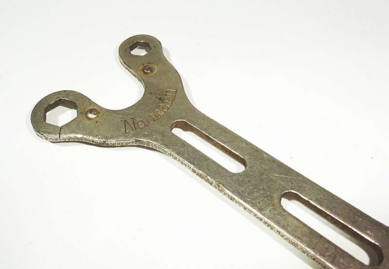 Naumann Werkzeugschlüssel 2 Stück Abzieher Fahrradschlüssel Nabenschlüssel
