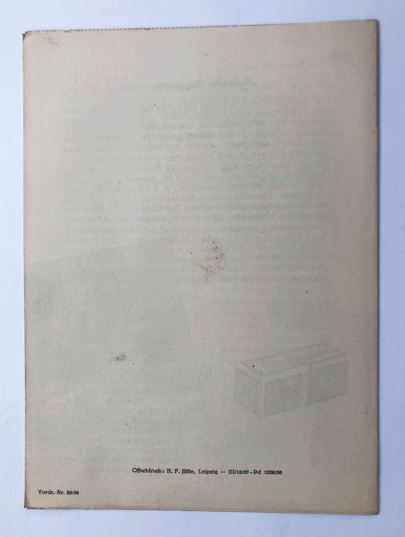 Agfacolor Ultra VEB Filmfabrik Wolfen DDR 1956 Kamera Prospekt