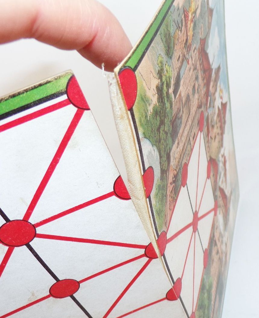 Altes Kriegsspiel Militär Brettspiel um 1910 SR Belagerungsspiel 