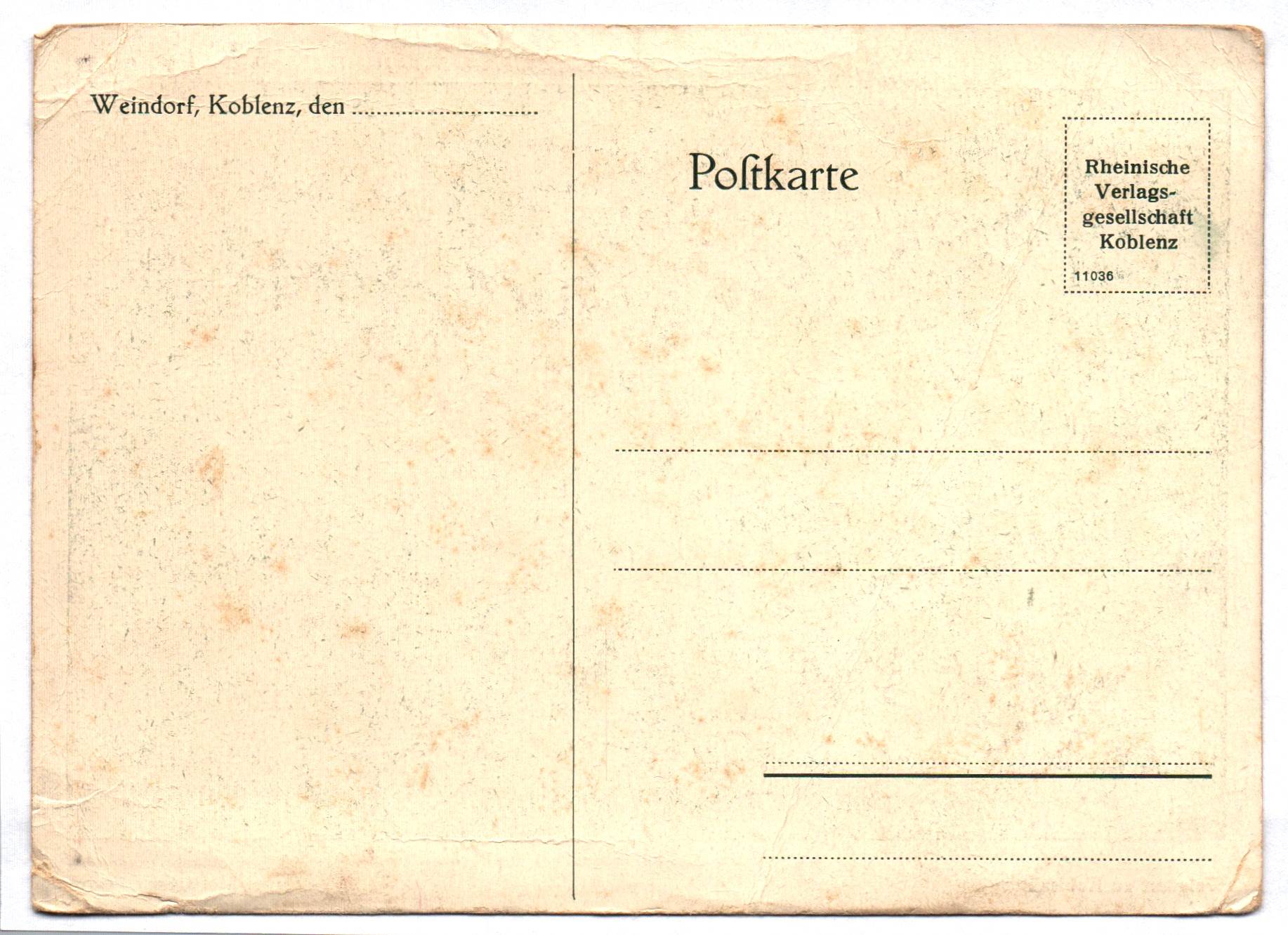 Ak Weindorf zu Koblenz Haus der Mosel Postkarte