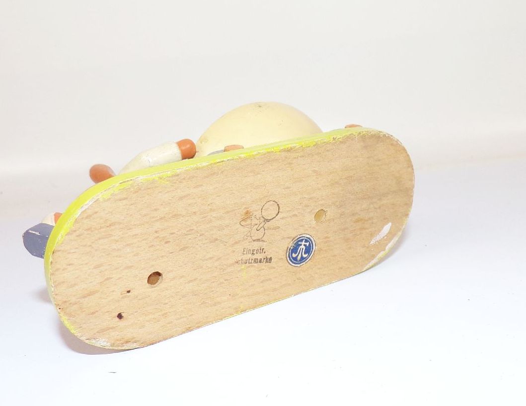 Alter Osterhase Eierbecher Tischdeko Ostern Schale 