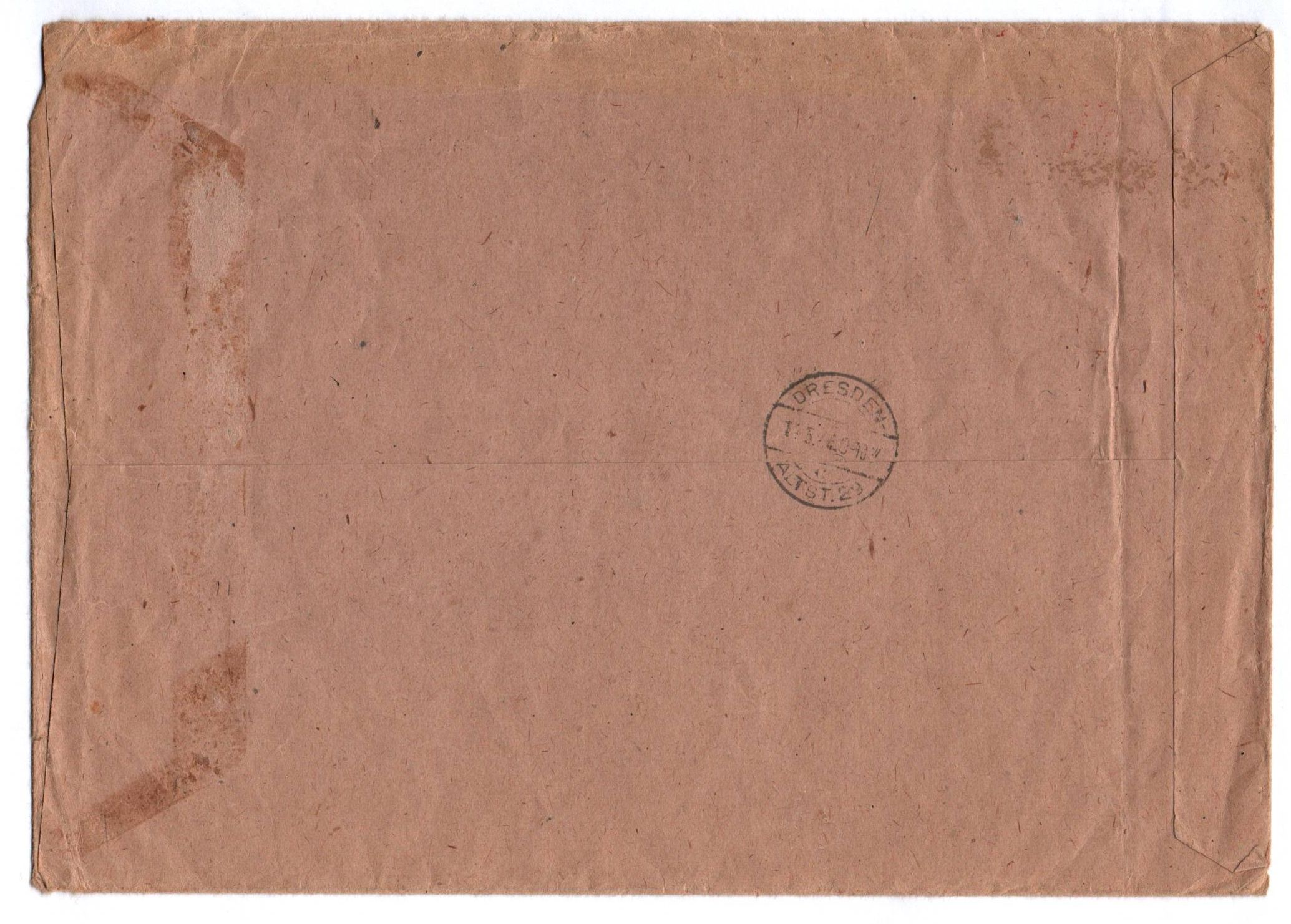 R Brief Berlin Tempelhof 1946 Mischfrankatur