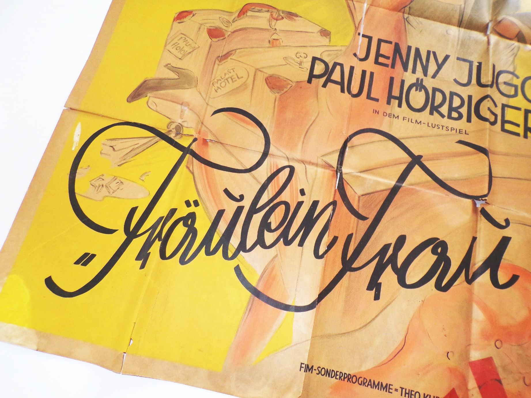 Plakat Das ist die Liebe die dumme Liebe Jenny Jugo Filmposter 1940 Fräulein Frau Paul Hörbiger Plakat Das ist die Liebe die dumme Liebe Jenny Jugo Filmposter 1940 Fräulein Frau Paul Hörbiger