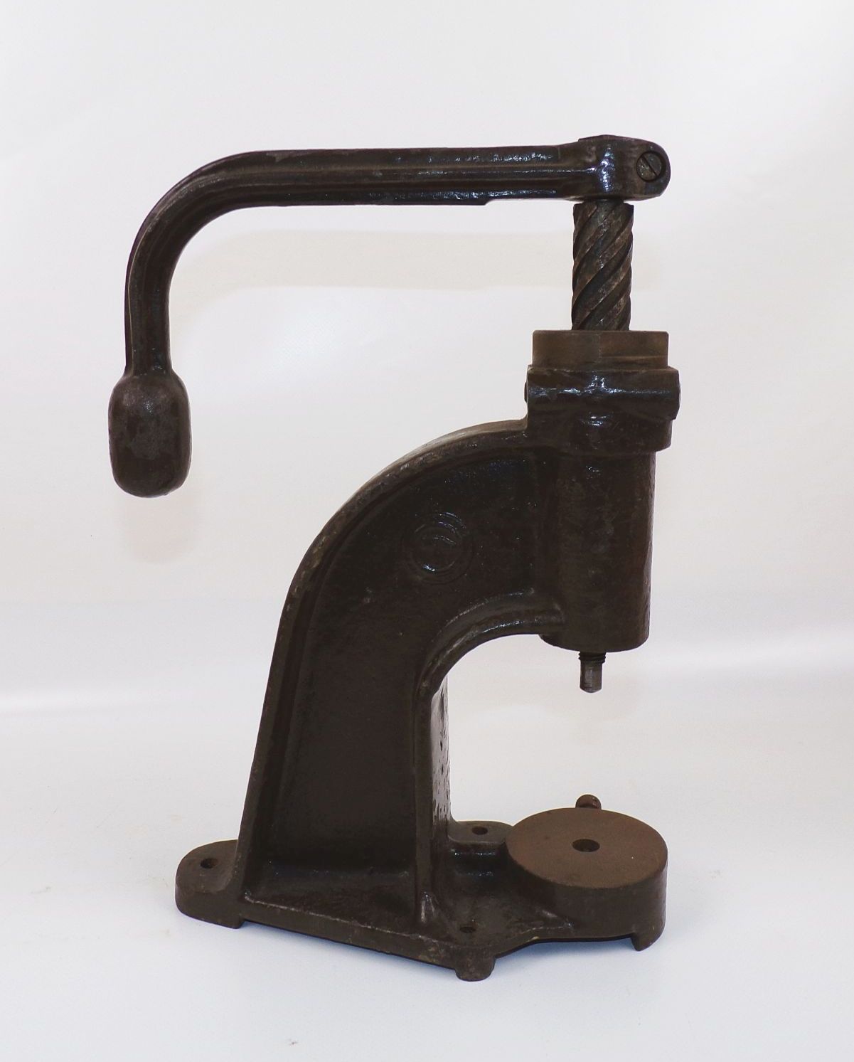 Alte Spindelpresse Sattler Werkzeug Vintage