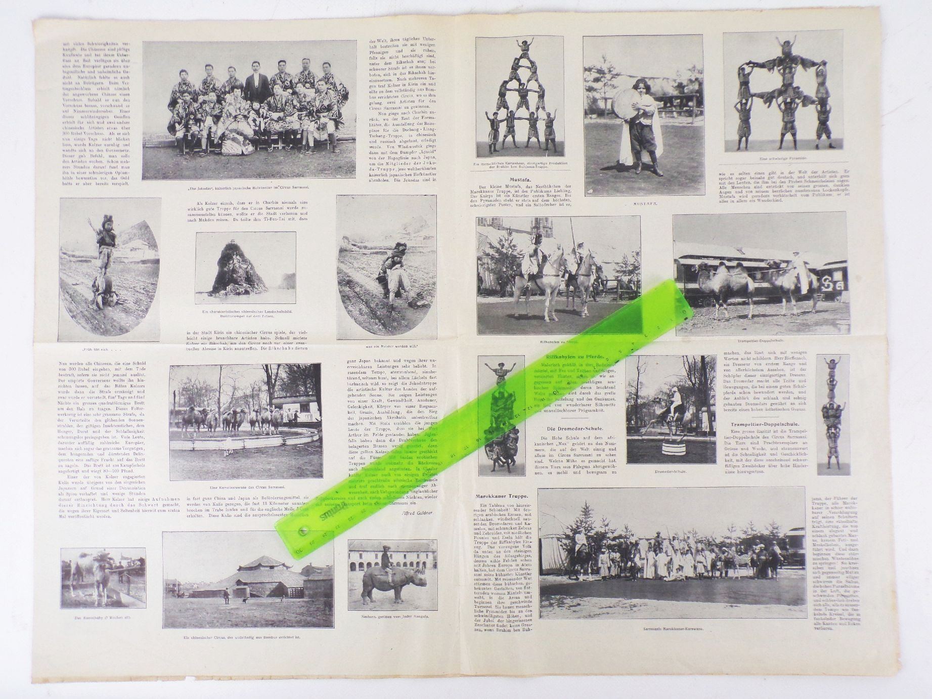 Die Weltschau Sarrasani illustrierte Zeitung Nummer 1 Juni 1910 1 Jahrgang Zirkus