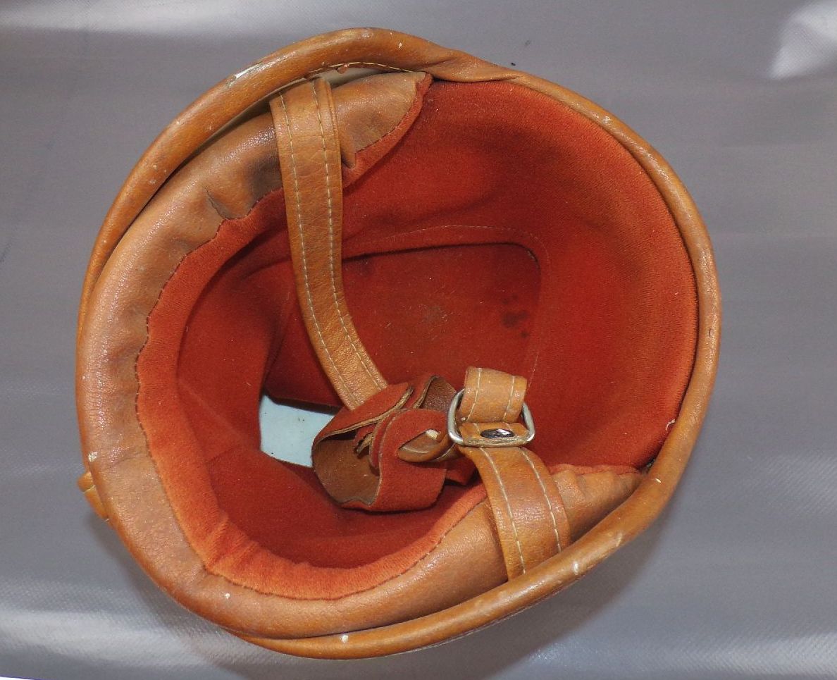 Alter Halbschale Sturzhelm Helm Mopedhelm Größe 56 Oldtimer 