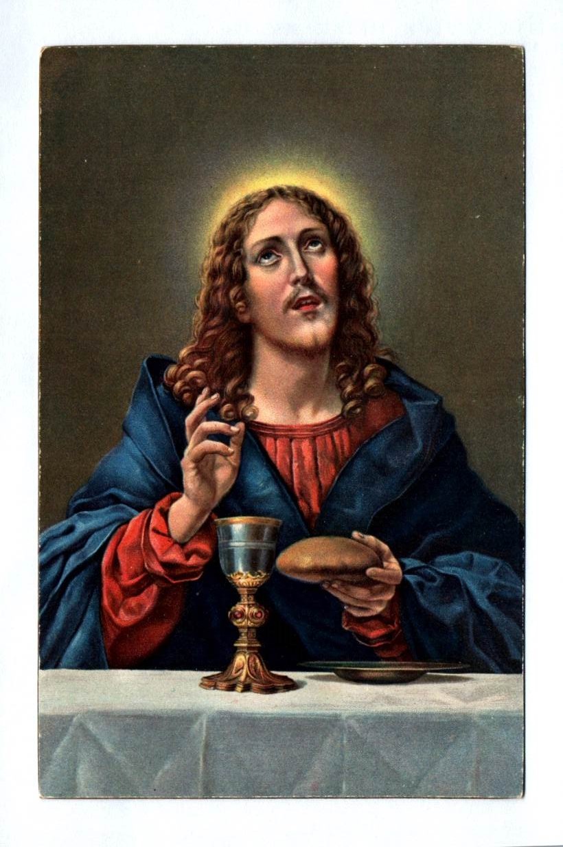 Frohe Ostern Pop-Up Karte – 3D Jesus & Abendmahl Motiv Im Goldenen Glanzeffekt