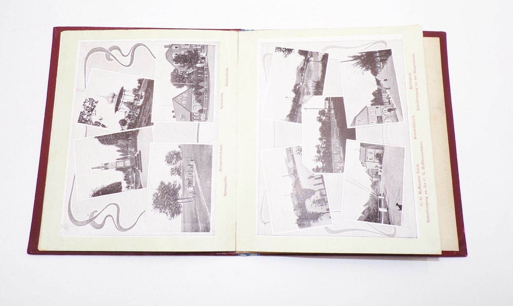 Leporello Andenken an das Schulfest in Neugersdorf 1903