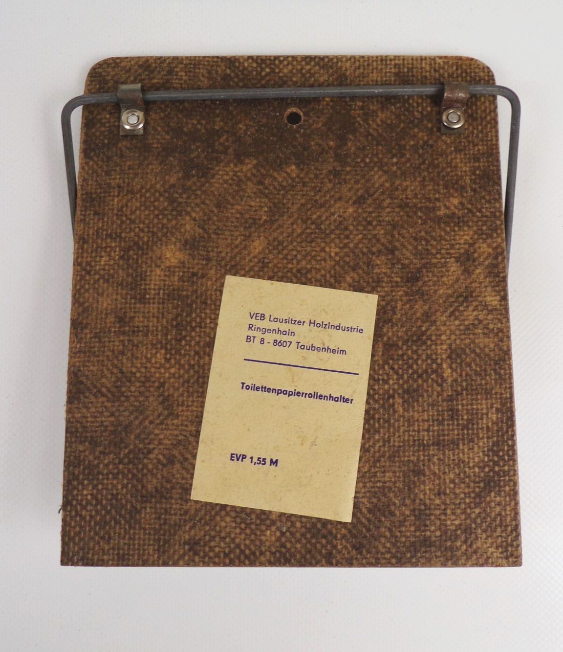 DDR Abroller WC Toilettenpapier Halter VEB GDR 