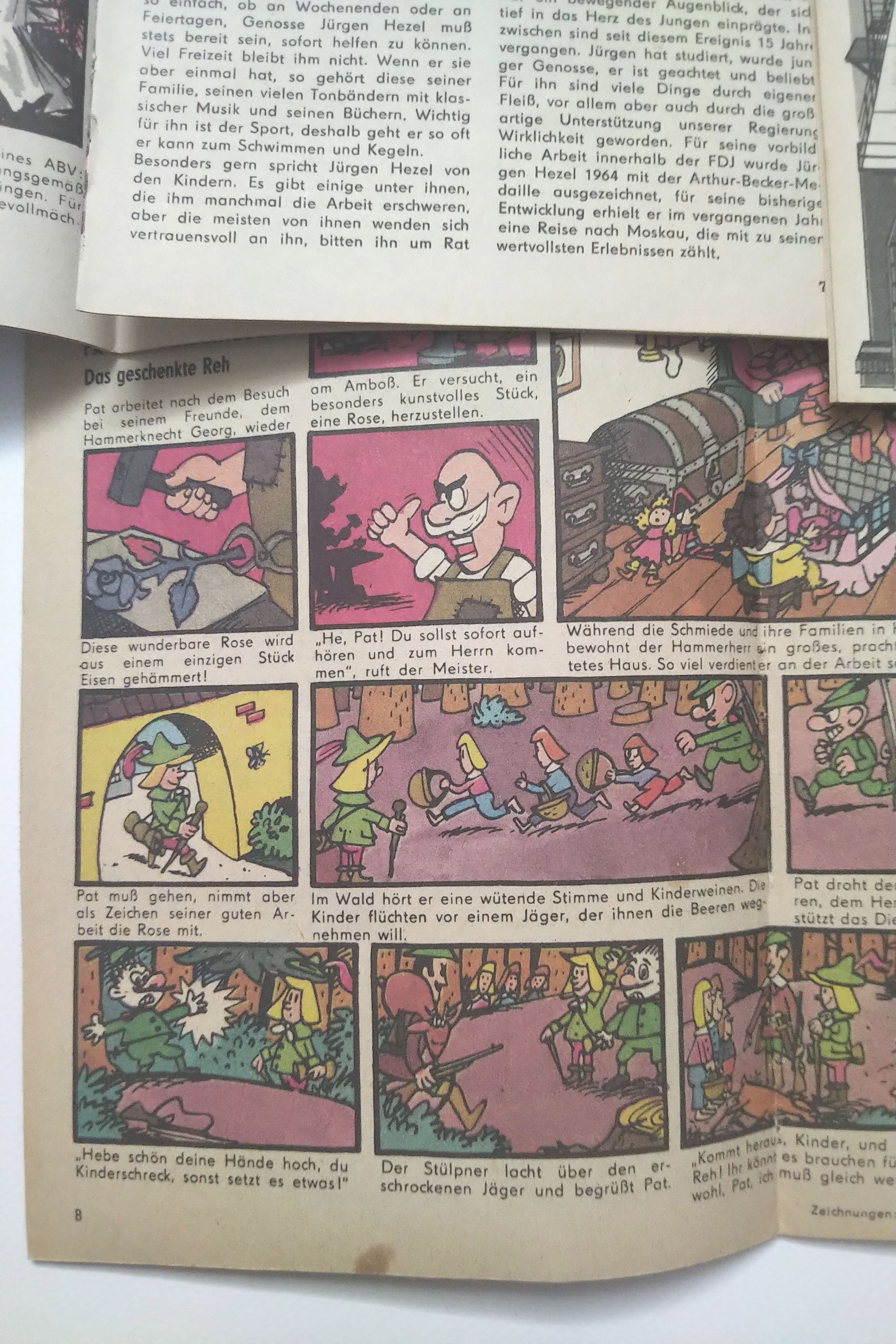 Jahrgang Atze 12 Hefte Kinder Comic DDR 1968 Jahrgang Atze 12 Hefte Kinder Comic DDR 1968