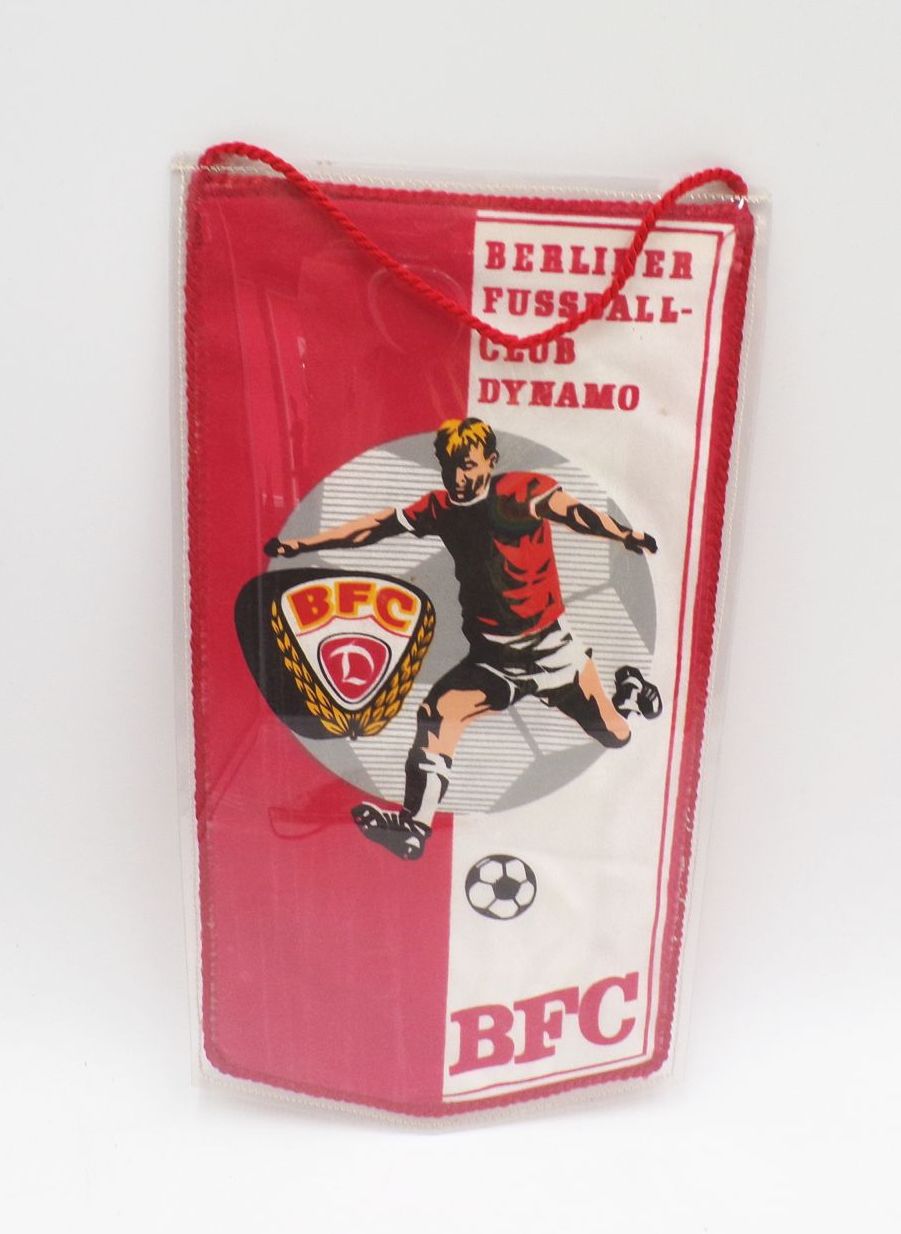 Alter Wimpel Berliner Fussball Club Dynamo DDR 
